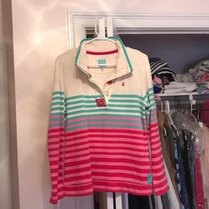 Joules Striped Pullover L